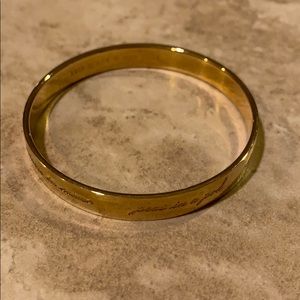 Kate Spade Best Friend Gold Bangle